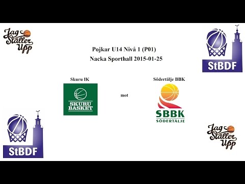 Skuru IK (P01) mot Södertälje BBK - 2015-01-25