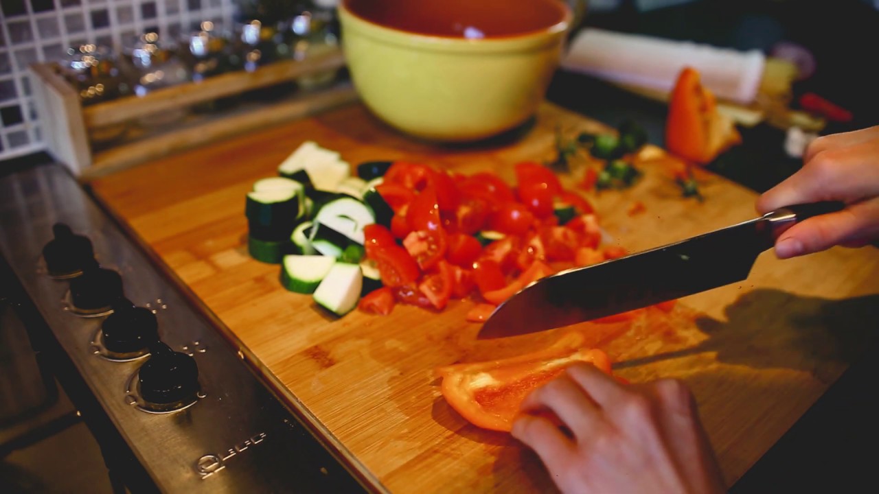 Pasta with fresh vegetables| VEGAN