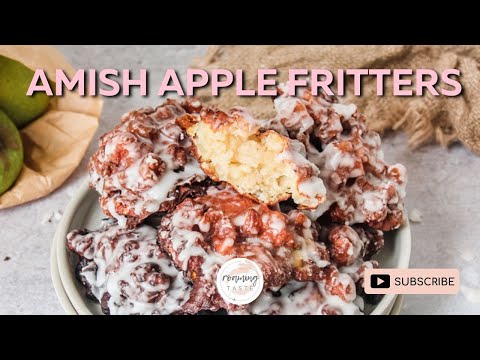 How to make Amish Apple Fritters | Quick | No Bake