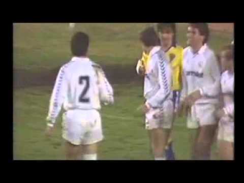 Gol Emilio Butragueño Real Madrid - Cádiz Impresionante colección de regates