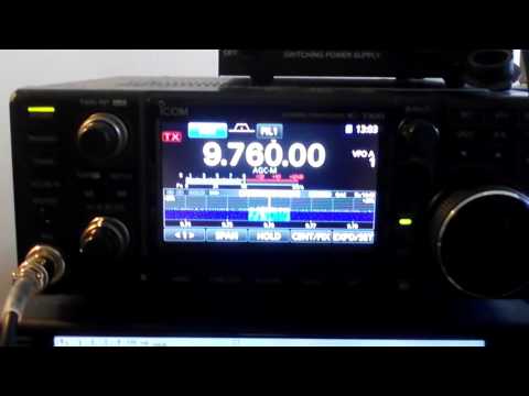 Icom 7300 DRM Decoding