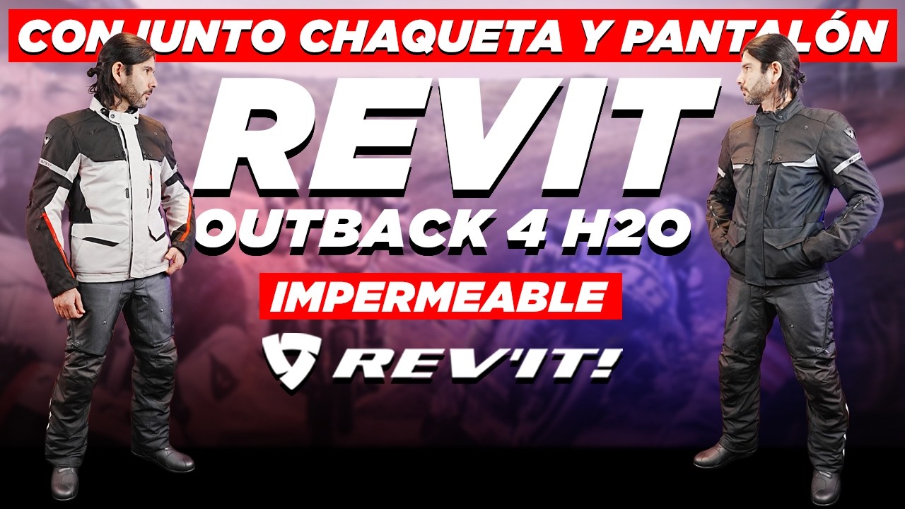 REVIT Pantalón Outback 4 H2O STD