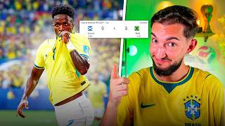 Brasil 3 x 0 Escócia - VINI JR BRILHA E NEYMAR VOLTA!🇧🇷