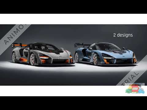 Lego built a full size McLaren Senna and its glorious  Beautiful