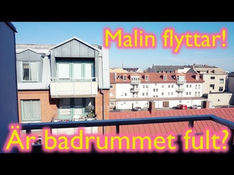 Malins flyttvlogg! Hur fult är badrummet egentligen?