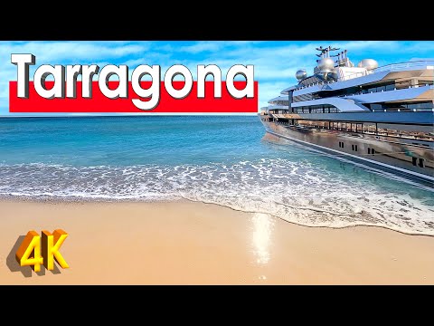 TARRAGONA, 2023, HUGE Walking Tour, The Amazing City We’d Like to Move to  ❤️ 4K