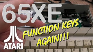Atari 65XE Function Keys (AGAIN) & Quick look at Atari Max Cart