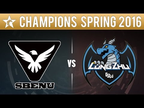 SBENU Sonicboom vs Longzhu Gaming - League Of Legends S6 LCK Spring 2016 Game 1