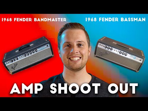 AMP SHOOT OUT - Budget Vintage Amplifiers - 1968 Fender Bandmaster VS 1968 Fender Bassman