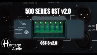 Video thumbnail for Heritage Audio - OST-6 v2.0 500 Series Connections & Features by Heritage Audio