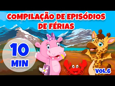 Compilação de episódios de férias Vol. 6 - Giramille 10 min | Desenho Animado Musical