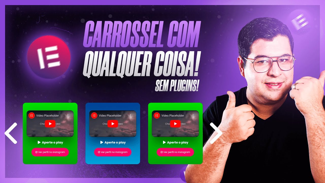 Faça um carrossel com QUALQUER COISA no Elementor! [sem plugins adicionais] [MUITO FÁCIL!]