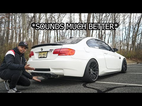 MAKING MY BMW E92 M3 LOUDER