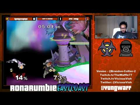 Rona Rumble: East Coast V | Loser's Quarters | n0ne (C.Falcon) vs Heartstrings (Sheik)