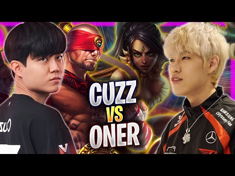 T1 ONER vs KDF CUZZ! - T1 Oner Plays Nidalee JUNGLE vs KDF Cuzz Lee Sin! | Season 2024