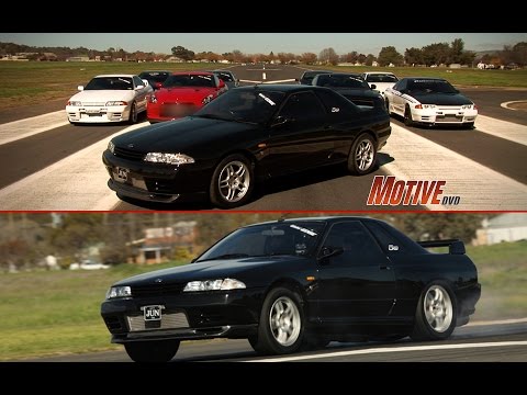 7000hp worth of GT-Rs hit the Runway - 2009 Motive DVD GT-R Challenge