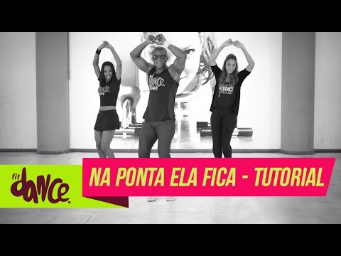 MC Delano - Na Ponta Ela Fica - FitDance - 4k | Tutorial