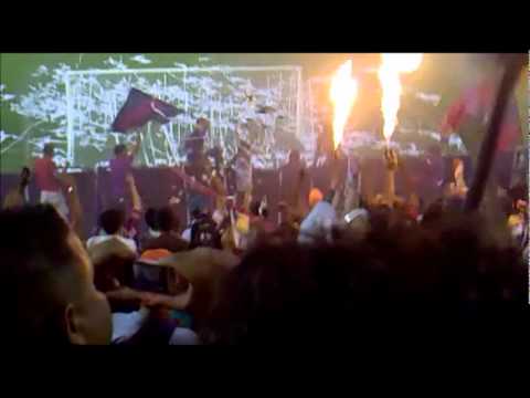 "Brujos Chaimas   entrada del Monagas sc" Barra: Guerreros Chaimas &bull; Club: Monagas