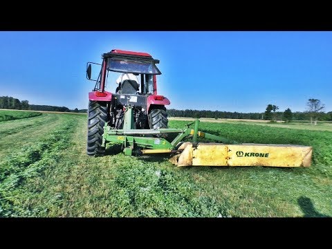 KOSZENIE LUCERNY 2017 - Belarus & Krone Easy Cut 280