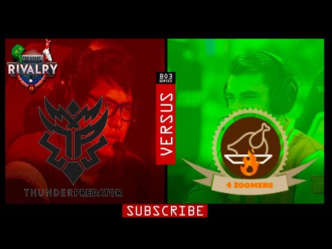 Thunder Predator vs 4 Zoomers | BO3 | The Great American Rivalry Season 1 Division 1