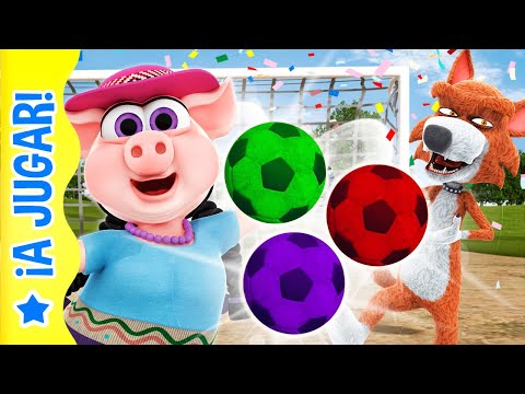 Especial de Fútbol con balones de Colores en la Granja de Zenón  #CopaAmerica | A Jugar