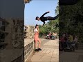 Girls Reaction Backflip Reaction Flipper Vivek Kumar Reaction Backflip Purpose Shorts