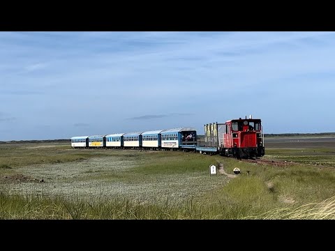 Fahrt mit der Inselbahn von Wangerooge