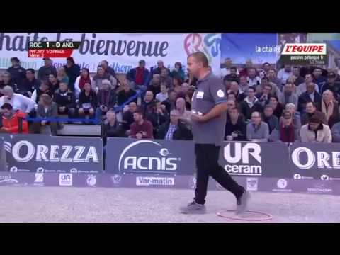 Pétanque Finale PPF 2017  - Demi-Finale - ROCHER vs MANDIMBY