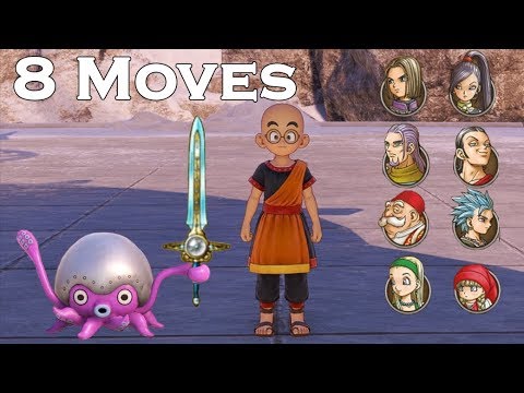 8 Moves, Final Trial (Wheel of Harma) - Dragon Quest XI