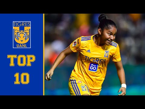 Top 10 | Mejores Goles de Belen Cruz en Tigres Femenil