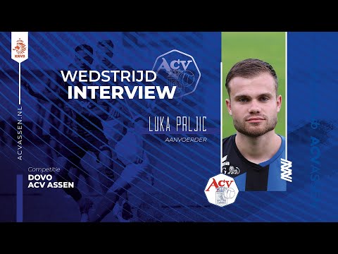 Interview Luka Prljić na afloop van DOVO - ACV