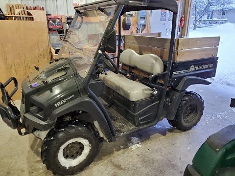 09 Husqvarna huv4414 walk around and startup