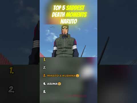 Top 5 Saddest DEATH Moments | Naruto😞
