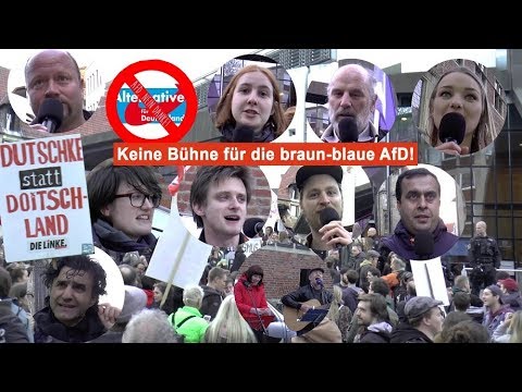 Münster: Protest gegen AfD-Veranstaltung mit rechtsradikalem Vordenker Karlheinz Weißmann