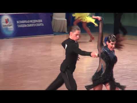 Petr Alexashin - Natalia Karakotova Rus, Samba - WDSF Open Junior II Latin Final
