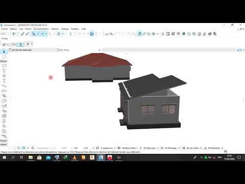 Formation Débutant Archicad - Toiture simple