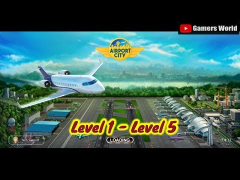 Airport City Android iOS Gameplay Level 1 to Level 5