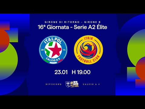 Italpol-Itria 5-2 | 16ª giornata | Serie A2 Élite 2025/2026 - Girone B
