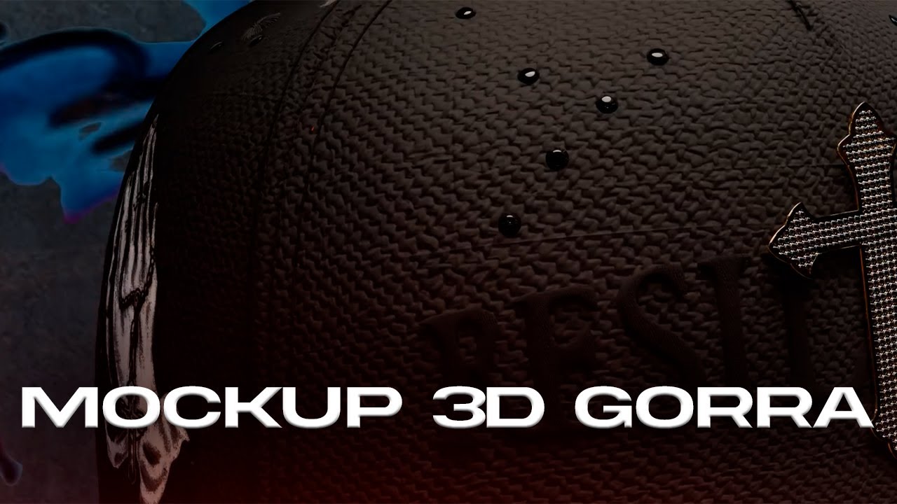 MOCKUP 3D DE GORRAS. @Yeray.psd