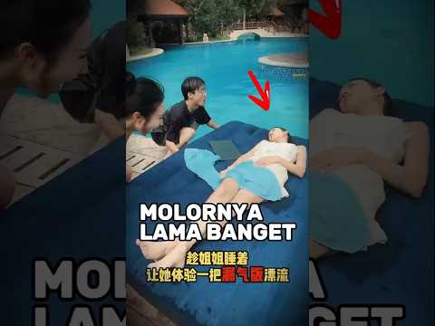 Adik jahilin kakak yang hobi tidur #shorts