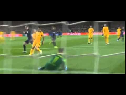 Fernando Torres Goal   FC Barcelona 0-1 Atletico Madrid Champions League 05.04.2016