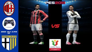 PES 2013 | Master League | S2 | Cup #8 | AC Milan VS Parma | Super Star | PS3 (No Commentary)