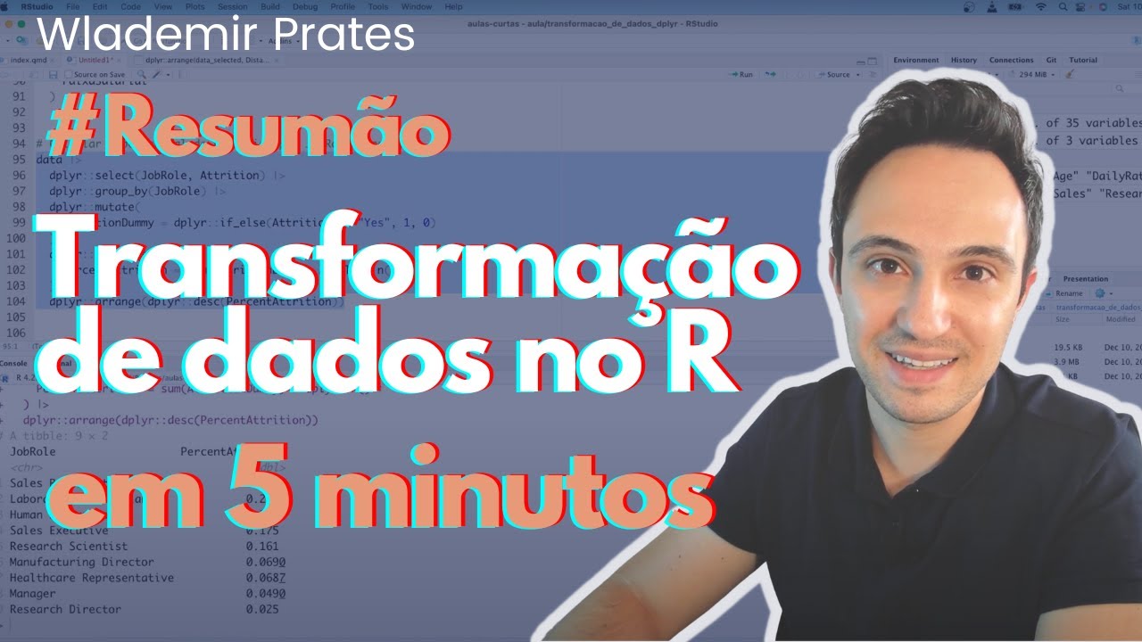 Tudo que você precisa saber sobre transformação de dados no R em 5 minutos