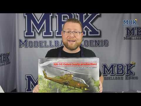 MBK unboxing #471 - 1:32 AH-1G Cobra early Production (ICM 32060)