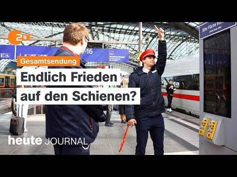 Video Thumbnail: heute journal vom 26.03.2024: Tarifeinigung Bahn GDL, Brückenkollaps Baltimore, Hochschulgesetz