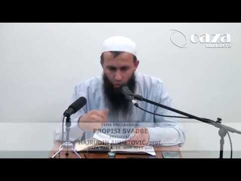 PROPISI SVADBE - Hajrudin Ahmetovic, prof.