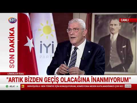 Genel Başkanımız Sayın Müsavat Dervişoğlu, SZC TV'de Liderler Özel yayınında...