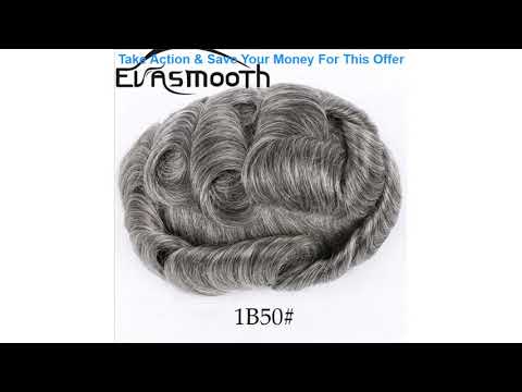 Review Men Wig Dropshipping Full Pu Male Wig Hair Prosthesis Men Toupee Human Wig  System Hairline