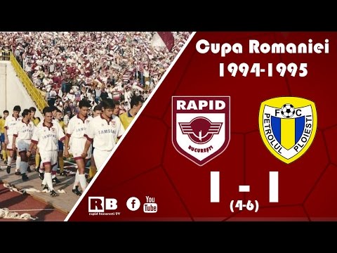 Rapid-Petrolul 1-1, 4-6 (Cupa Romaniei 1994-1995)