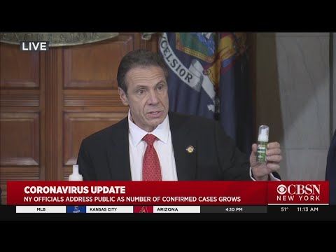 Coronavirus Update: Gov. Andrew Cuomo On School Closures, Hand Sanitizer Price Gouging And More